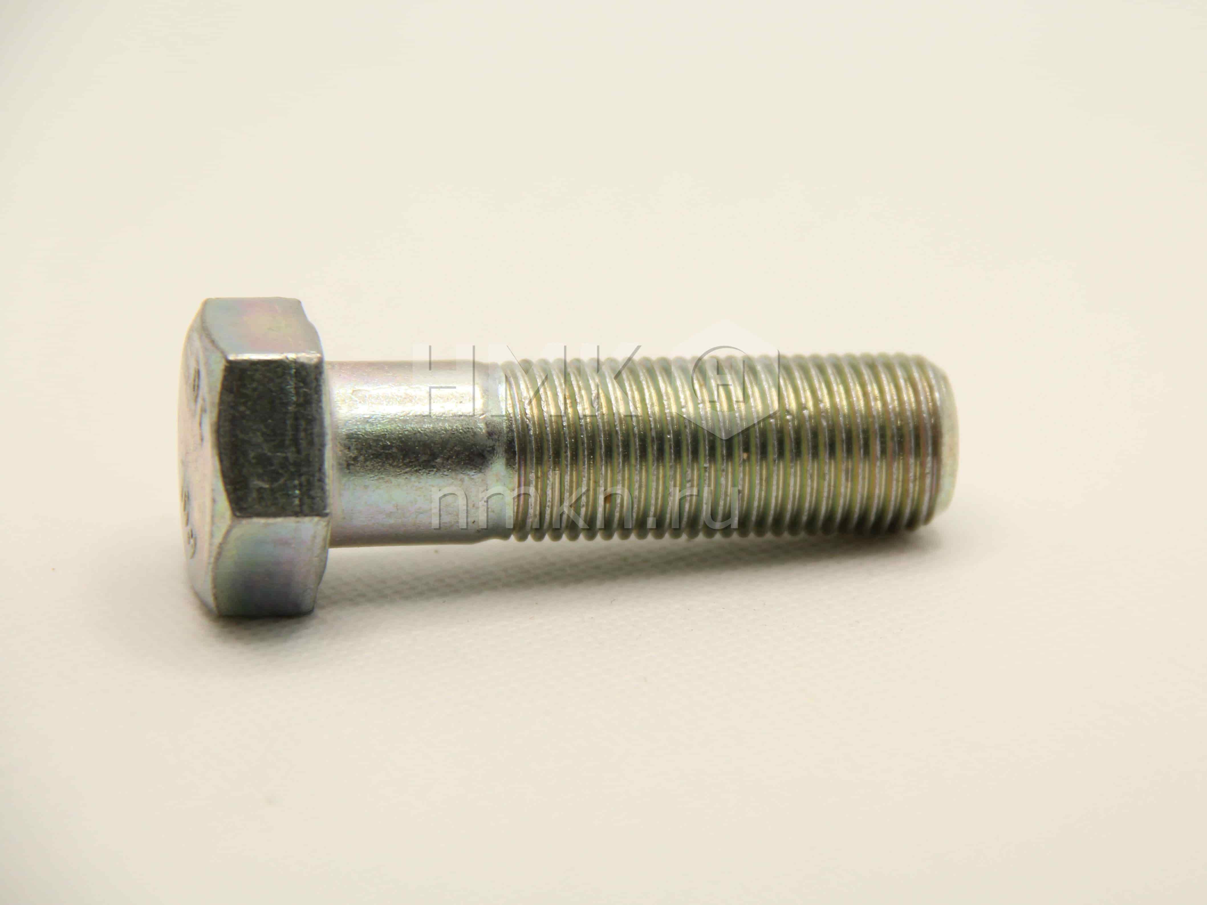 Болт М16х1,5х55 202148 сидельного устройства, механизм сцепной КрАЗ-260 202148 цинк болт м16х1,5х55 202148-п29 сидельного устройства, механизм сцепной краз-260 202148 п-29 в интернет-магазине НМК